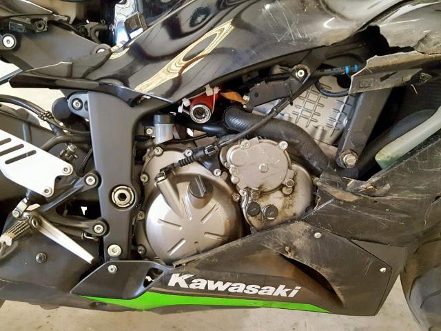 JKBZXJE16GA020399 - 2016 KAWASAKI ZX636 E BLACK photo 7