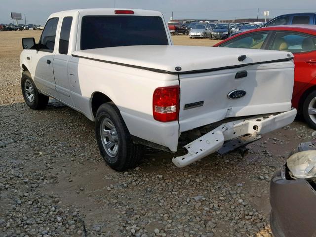 1FTYR44U78PA40947 - 2008 FORD RANGER SUP WHITE photo 3