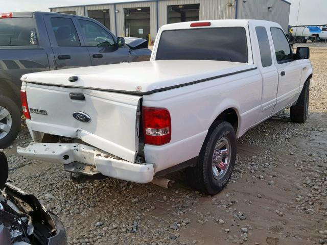 1FTYR44U78PA40947 - 2008 FORD RANGER SUP WHITE photo 4