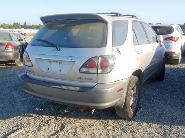 JTJGF10U820119646 - 2002 LEXUS RX 300 GRAY photo 4