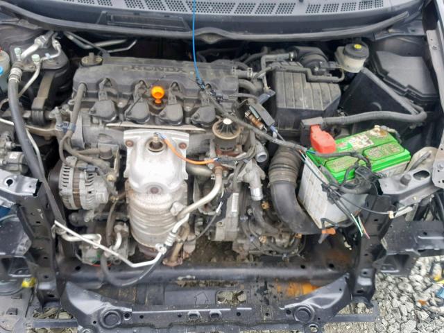 2HGFG12829H502968 - 2009 HONDA CIVIC EX GRAY photo 7
