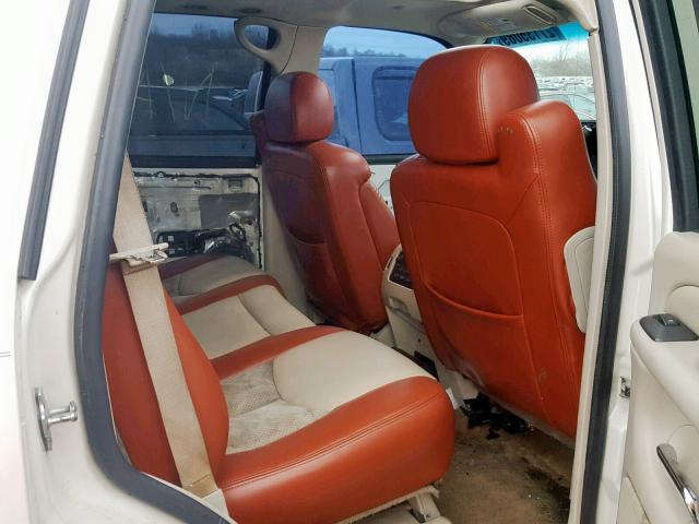 1GYEK63N65R144398 - 2005 CADILLAC ESCALADE L WHITE photo 6