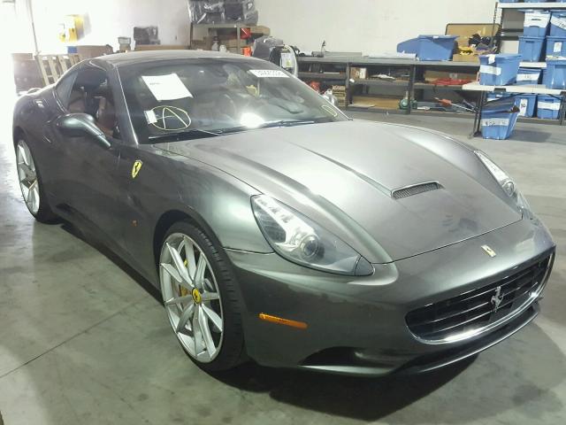 ZFF65LJA6C0183818 - 2012 FERRARI CALIFORNIA GRAY photo 1