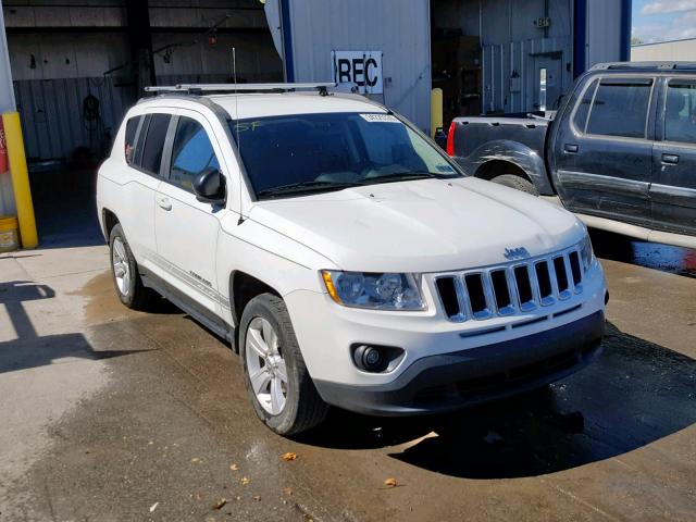 1C4NJDBB8CD638034 - 2012 JEEP COMPASS SP თეთრი ფოტო 1