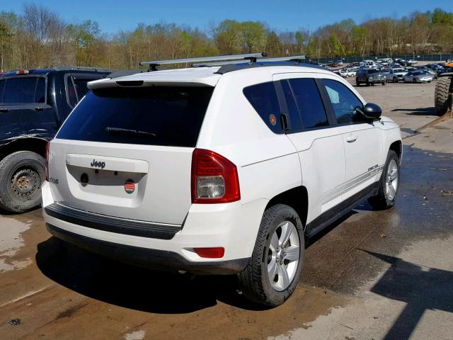 1C4NJDBB8CD638034 - 2012 JEEP COMPASS SP თეთრი ფოტო 4
