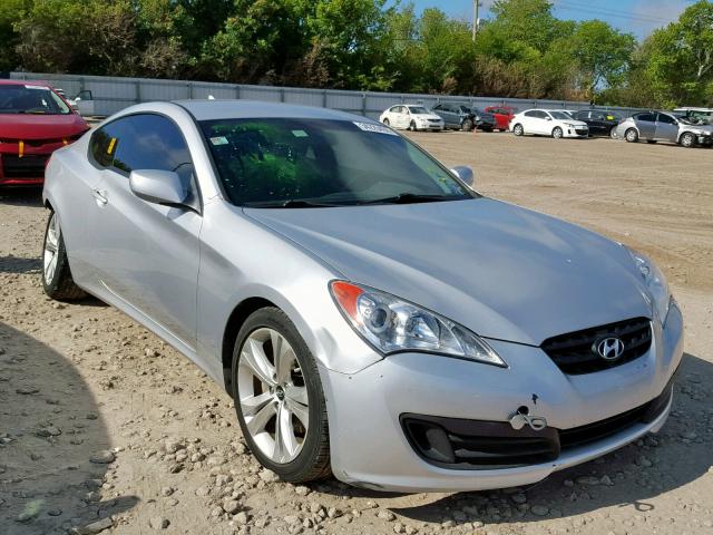 KMHHT6KD4BU043647 - 2011 HYUNDAI GENESIS CO SILVER photo 1