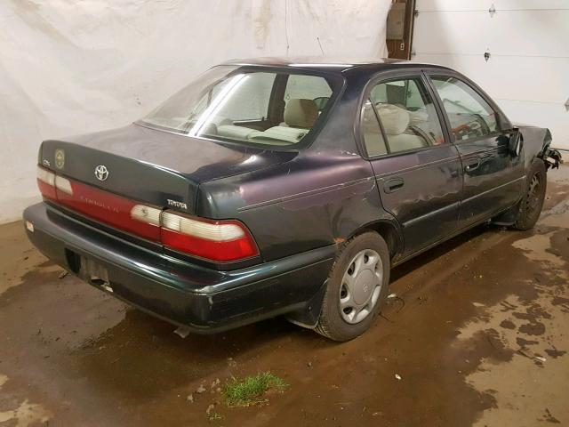 2T1BB02EXVC200120 - 1997 TOYOTA COROLLA DX GREEN photo 4