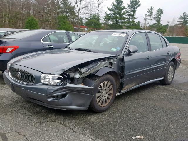 1G4HP54K05U172189 - 2005 BUICK LESABRE CU GRAY photo 2