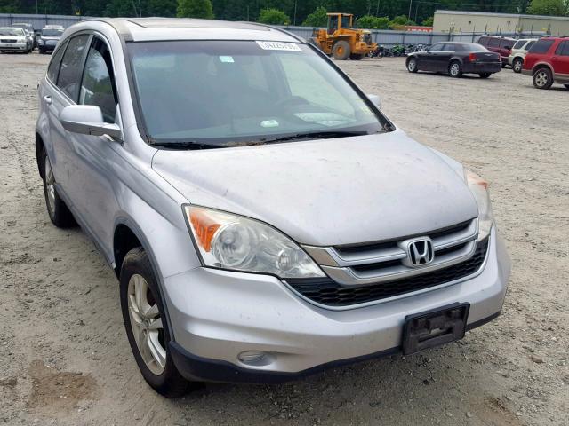 5J6RE4H76BL062726 - 2011 HONDA CR-V EXL SILVER photo 1