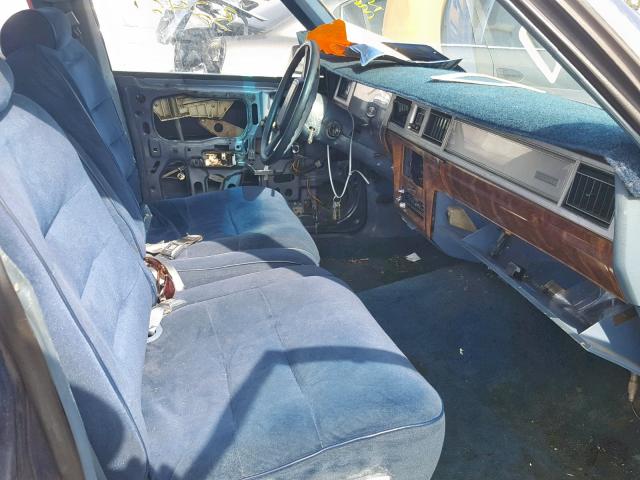 9Z66F741455 - 1979 MERCURY GRAND MARQ BLUE photo 5