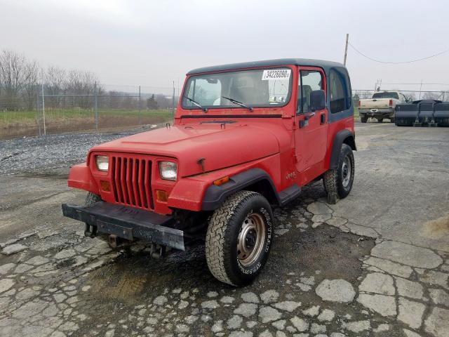 1J4FY19P7PP213676 - 1993 JEEP WRANGLER / YJ S  photo 10