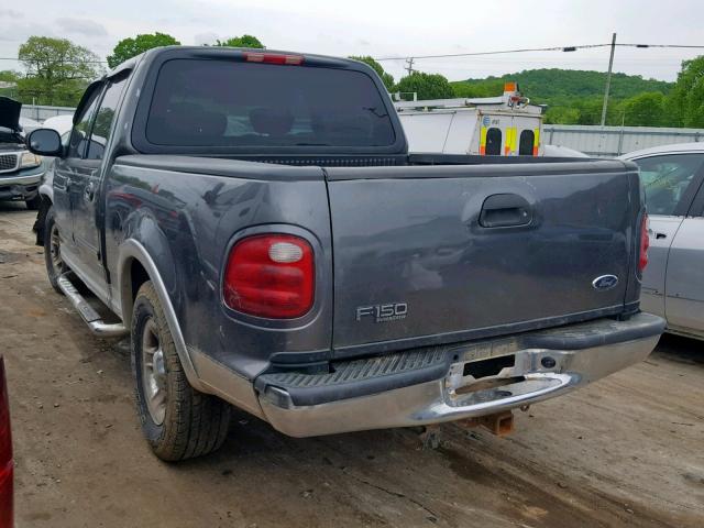 1FTRW07LX3KB49420 - 2003 FORD F150 SUPER GRAY photo 3