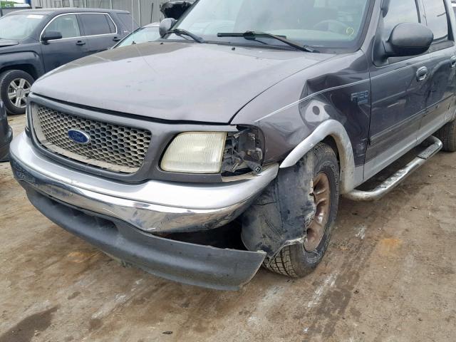 1FTRW07LX3KB49420 - 2003 FORD F150 SUPER GRAY photo 9