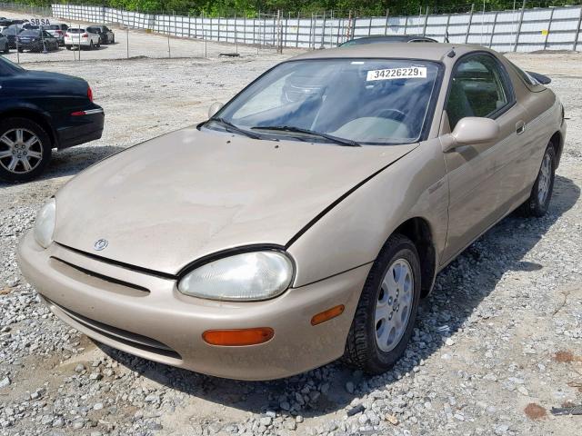 JM1EC4319N0136160 - 1992 MAZDA MX-3 TAN photo 2