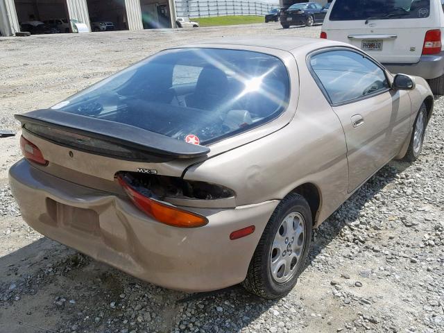 JM1EC4319N0136160 - 1992 MAZDA MX-3 TAN photo 4