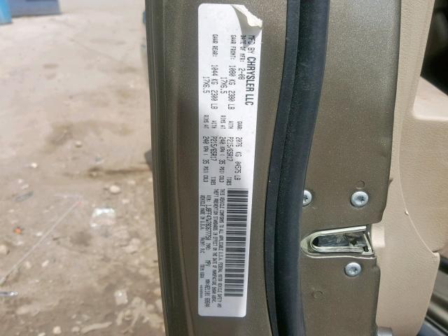 1J8FF47W78D677750 - 2008 JEEP COMPASS SP 金色 照片 10