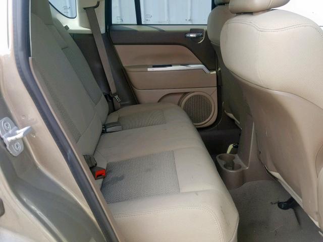 1J8FF47W78D677750 - 2008 JEEP COMPASS SP 金色 照片 6