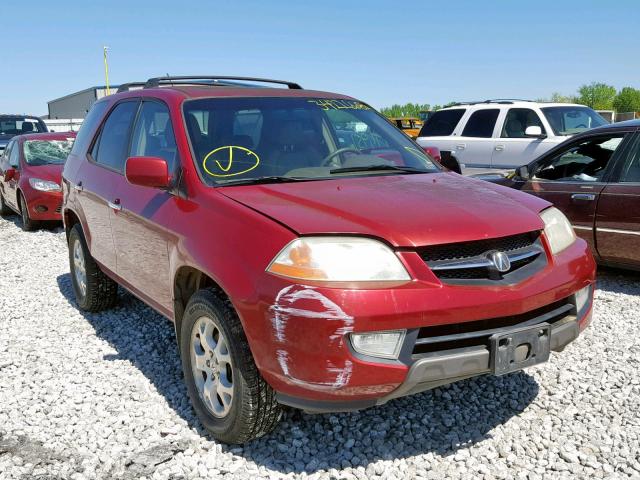 2HNYD18632H533152 - 2002 ACURA MDX TOURIN RED photo 1