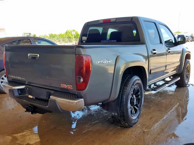 1GTJSCDEXA8110188 - 2010 GMC CANYON SLE GRAY photo 4