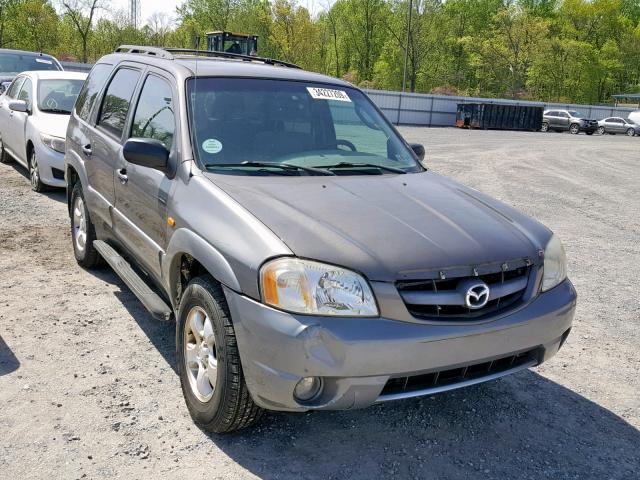 4F2YU08102KM27609 - 2002 MAZDA TRIBUTE LX GRAY photo 1