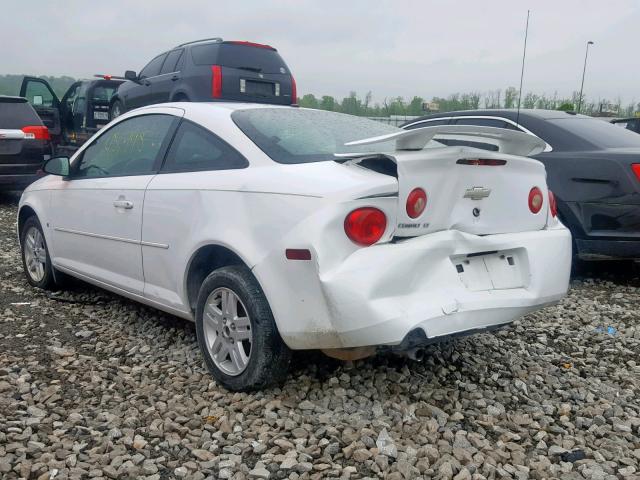 1G1AL15F567663135 - 2006 CHEVROLET COBALT LT WHITE photo 3