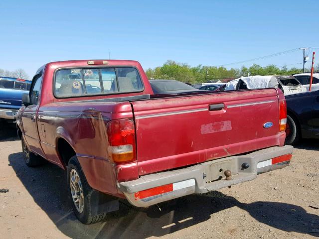 1FTCR10A1RTA89512 - 1994 FORD RANGER RED photo 3