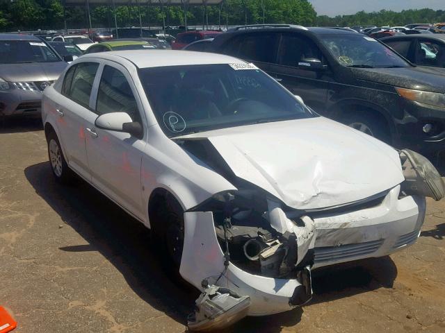 1G1AT58H197160338 - 2009 CHEVROLET COBALT LT WHITE photo 1