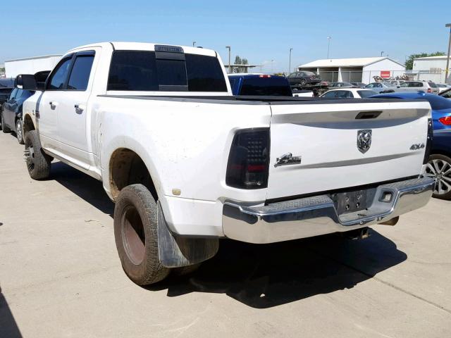 3D73Y4CL3AG171119 - 2010 DODGE RAM 3500 WHITE photo 3