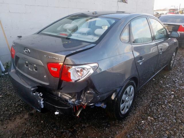 KMHDU46D18U492075 - 2008 HYUNDAI ELANTRA GLS  photo 4