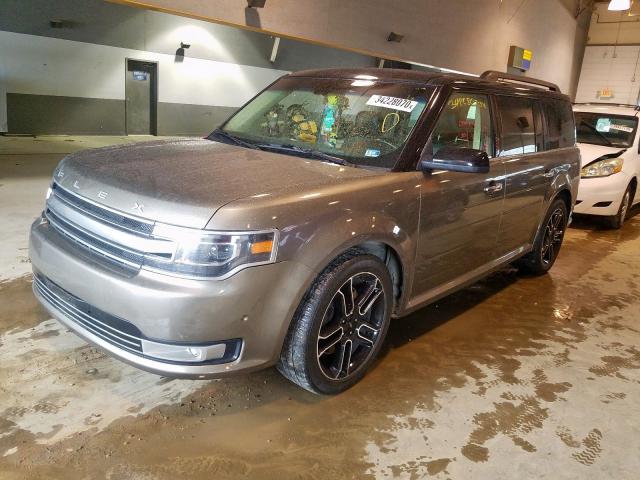 2FMHK6DT0EBD01079 - 2014 FORD FLEX LIMITED  photo 2