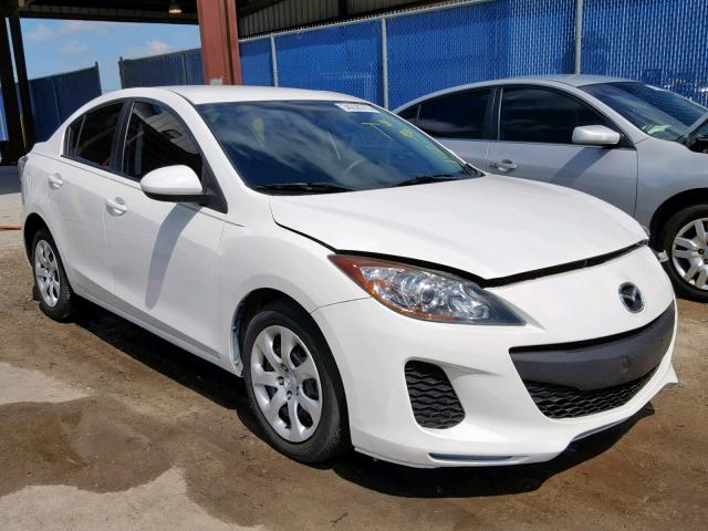 JM1BL1TF3D1759845 - 2013 MAZDA 3 I WHITE photo 1