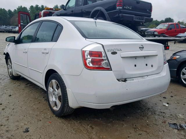 3N1AB61E29L613378 - 2009 NISSAN SENTRA 2.0 WHITE photo 3