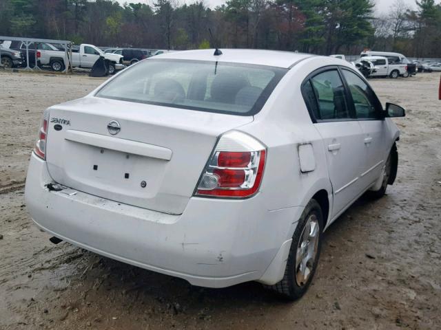 3N1AB61E29L613378 - 2009 NISSAN SENTRA 2.0 WHITE photo 4