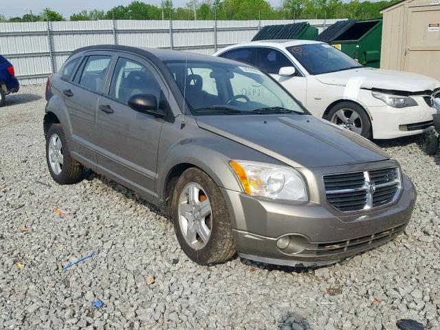 1B3HB48B28D593876 - 2008 DODGE CALIBER SX BROWN photo 1