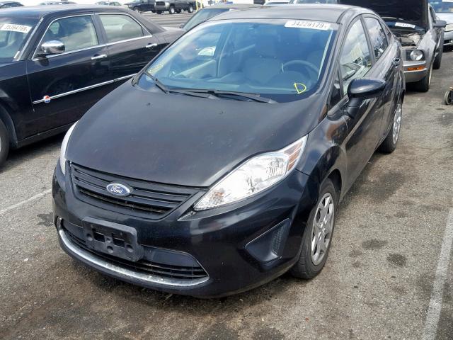 3FADP4AJ8BM228779 - 2011 FORD FIESTA S BLACK photo 2