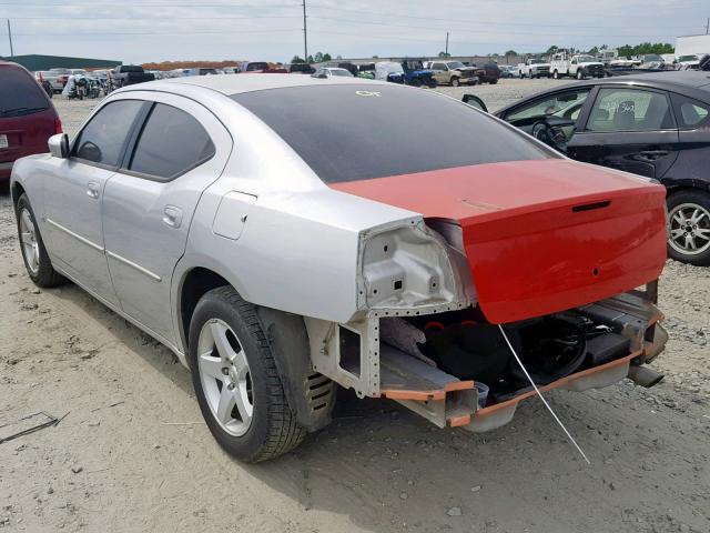 2B3CA3CV5AH245524 - 2010 DODGE CHARGER SX SILVER photo 3