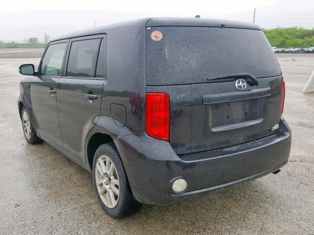 JTLKE50E091073982 - 2009 TOYOTA SCION XB 黑色 照片 3