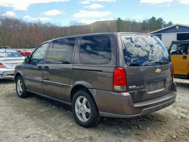 1GNDV231X8D182305 - 2008 CHEVROLET UPLANDER L 棕色 照片 3