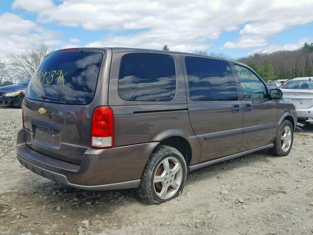 1GNDV231X8D182305 - 2008 CHEVROLET UPLANDER L 棕色 照片 4