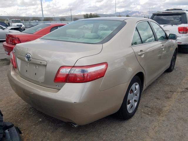 4T1BK46K07U030553 - 2007 TOYOTA CAMRY LE  photo 4