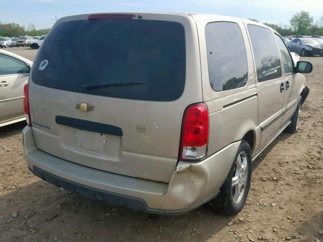 1GNDV23157D215239 - 2007 CHEVROLET UPLANDER L 棕色 照片 4