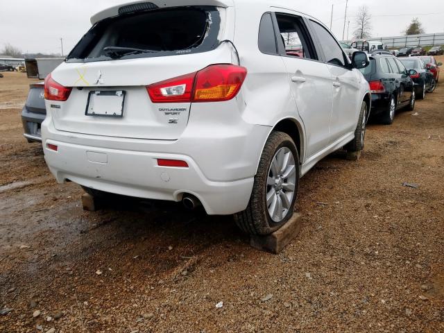 JA4AR4AU8BZ012540 - 2011 MITSUBISHI OUTLANDER SPORT SE  photo 4