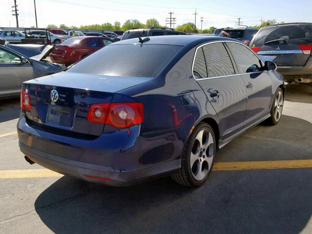 3VWXJ71K36M767977 - 2006 VOLKSWAGEN JETTA GLI BLUE photo 4