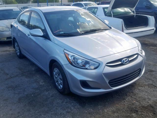 KMHCT4AE1GU996574 - 2016 HYUNDAI ACCENT SE SILVER photo 1