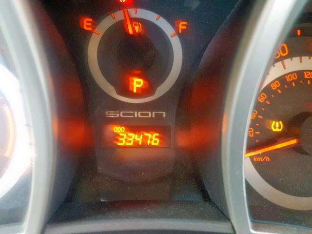 JTKJF5C7XGJ019435 - 2016 TOYOTA SCION TC შავი ფოტო 8