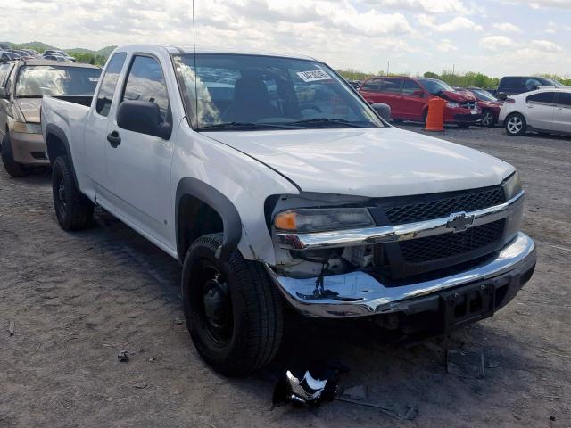 1GCDT19E588219210 - 2008 CHEVROLET COLORADO WHITE photo 1