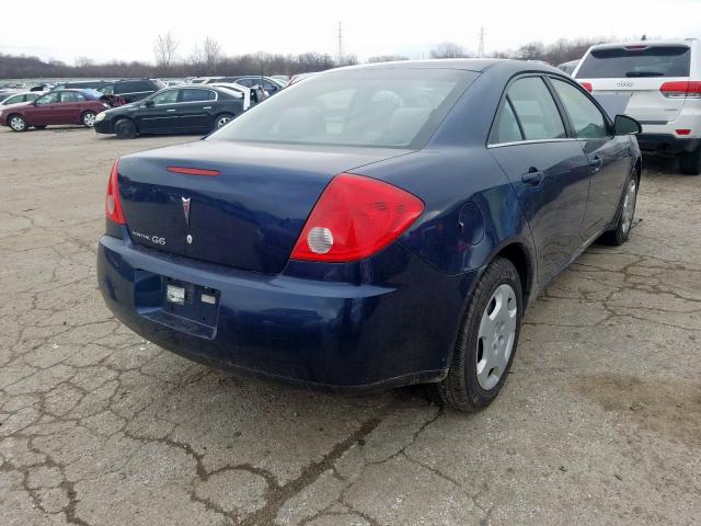 1G2ZF57B784137150 - 2008 PONTIAC G6 VALUE LEADER  photo 4