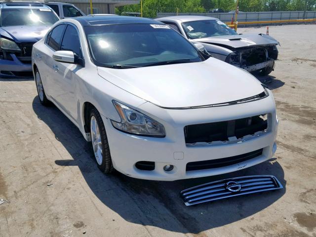 1N4AA5AP5CC839905 - 2012 NISSAN MAXIMA S WHITE photo 1