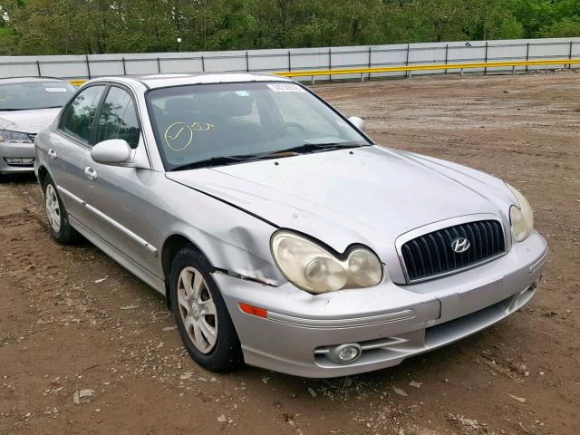 KMHWF25S55A159527 - 2005 HYUNDAI SONATA GL SILVER photo 1