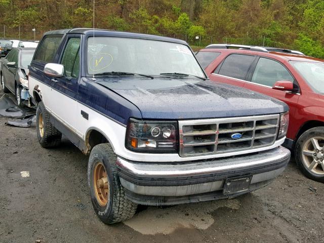 1FMEU15N2RLB32835 - 1994 FORD BRONCO U10 TWO TONE photo 1